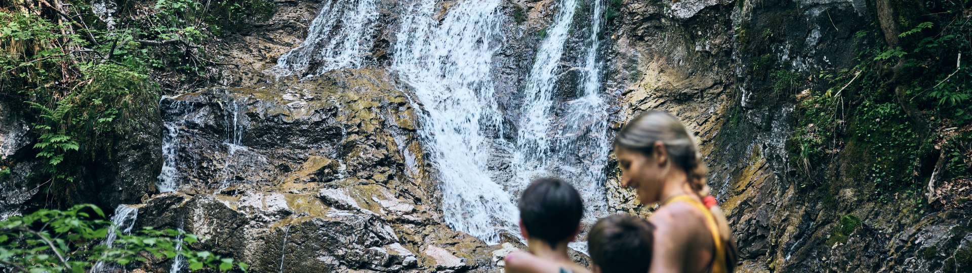 Lainbachwasserfall - Ausflug mit Kindern, © TOM; Tobias Köhler Lainbachwasserfall - Ausflug mit Kindern, © TOM; Tobias Köhler
