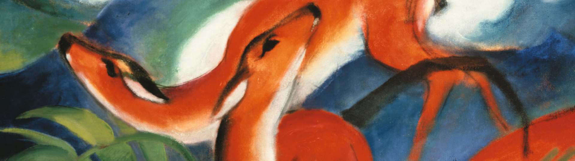 Rote Rehe, © Bayerische Staatsgemäldesammlungen, Sammlung Moderne Kunst in der Pinakothek der Moderne, München Rote Rehe, © Bayerische Staatsgemäldesammlungen, Sammlung Moderne Kunst in der Pinakothek der Moderne, München