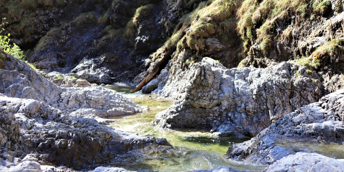 Dainingsbach-Schlucht am Walchensee, © Tourist Information Kochel a. See Dainingsbach-Schlucht am Walchensee, © Tourist Information Kochel a. See