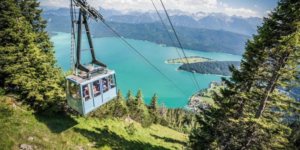 Herzogstandbahn, © Tourist Information Kochel a. See Herzogstandbahn, © Tourist Information Kochel a. See