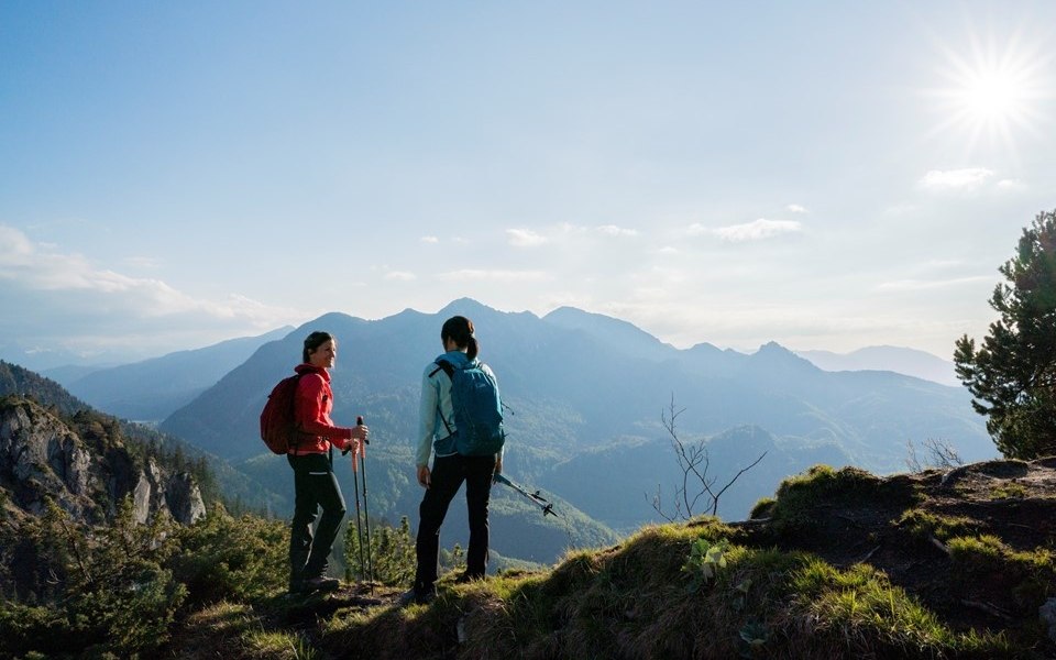 Ausblick von der Sonnenspitz, © Tourist Information Kochel a. See Ausblick von der Sonnenspitz, © Tourist Information Kochel a. See