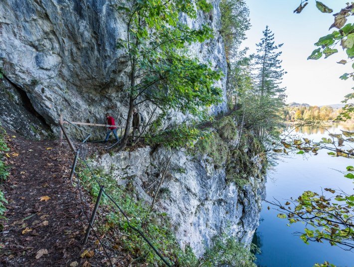 Felsenweg am Kochelsee, © Tölzer Land Tourismus Felsenweg am Kochelsee, © Tölzer Land Tourismus