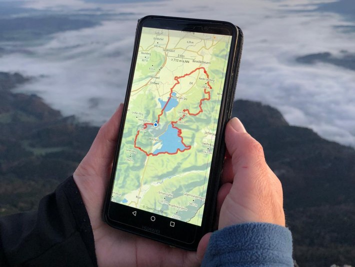 Geocaching, &copy; Tourist Information Kochel a. See, D. Weickel