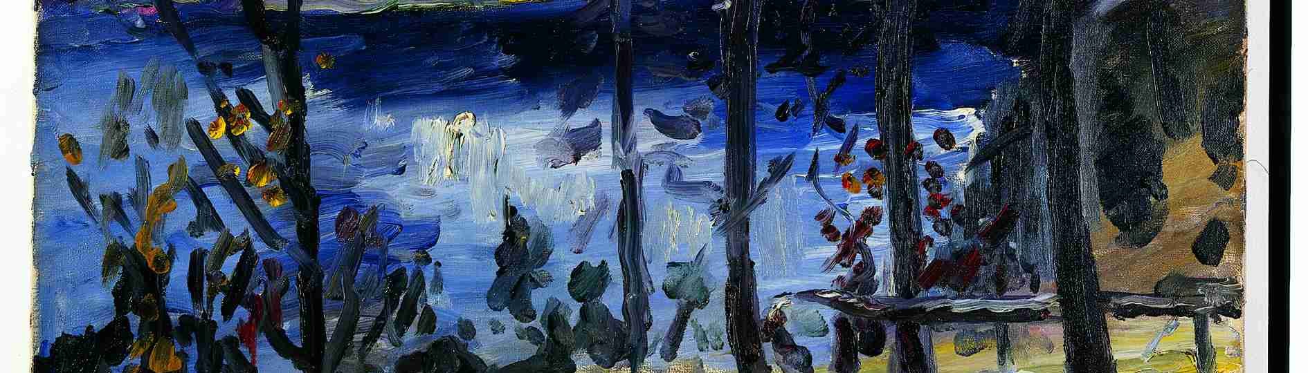 Ostern am Walchensee. Ein Gemälde von Lovis Corinth