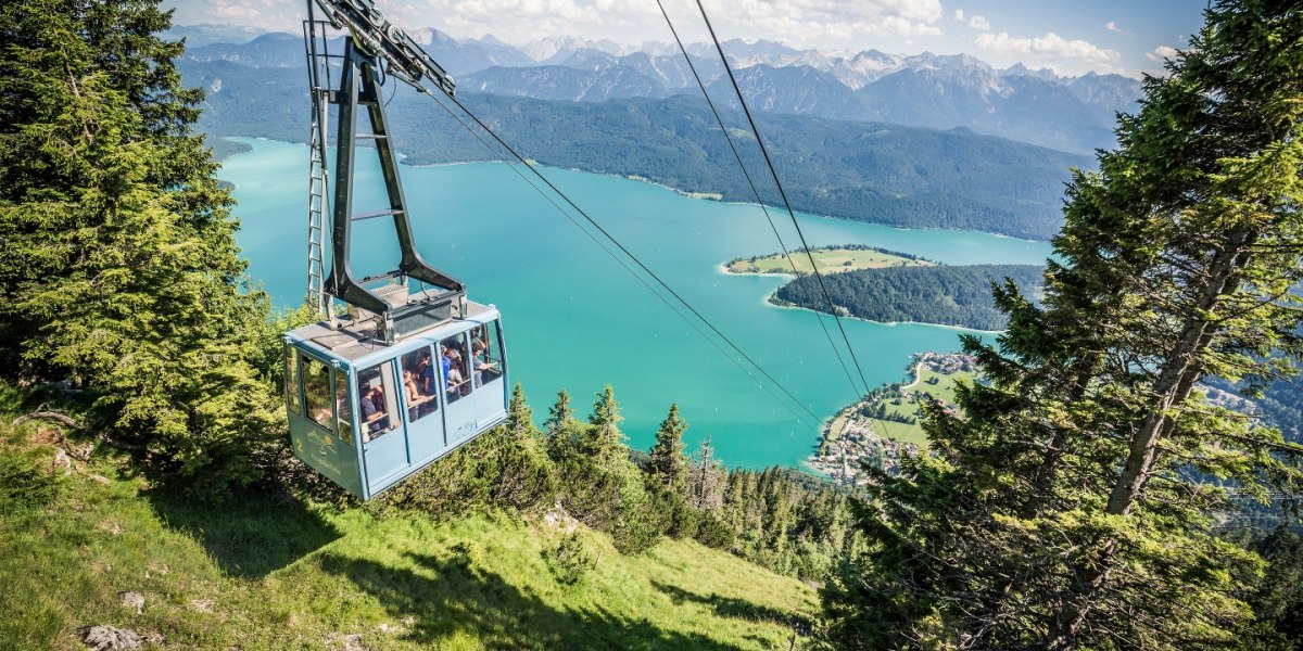 Herzogstandbahn, © Tourist Information Kochel a. See