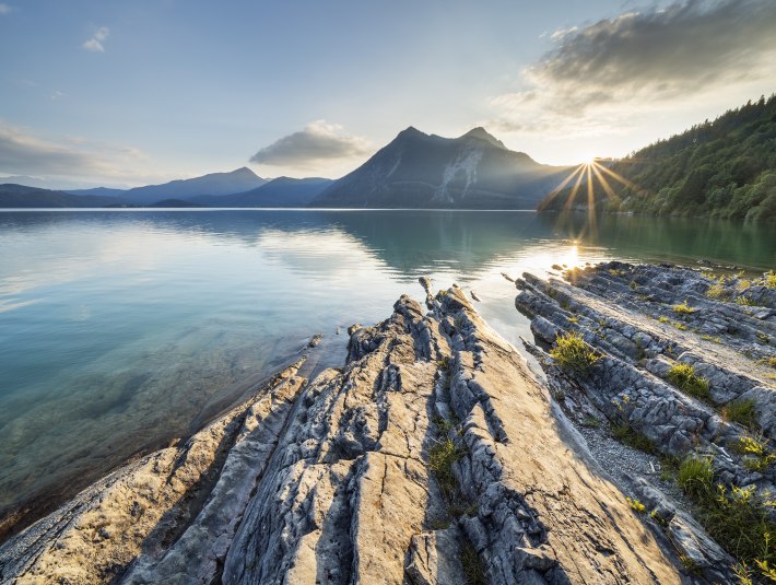 Walchensee, &copy; Tourist Information Kochel a. See ; Fotograf: Christian B&auml;ck