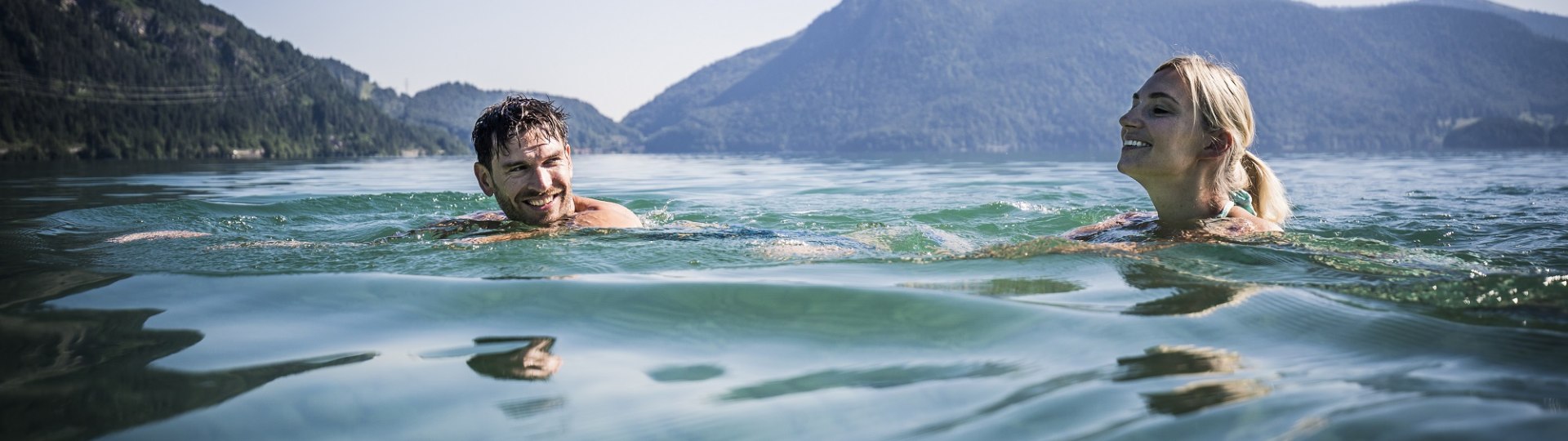 Schwimmen im Walchensee, &copy; Tourist Information Kochel a. See, Fotograf: Th. Kujat