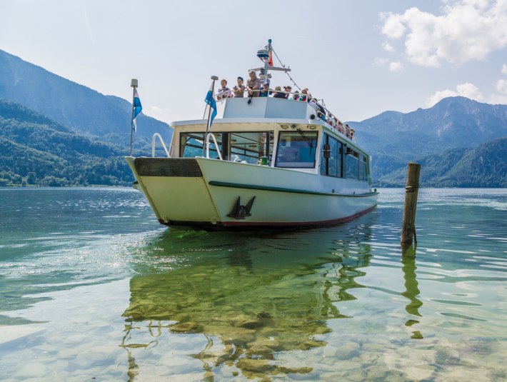 Motorschifffahrt Kochelsee, &copy; Tourist Information Kochel a. See, Fotograf Thomas Kujat