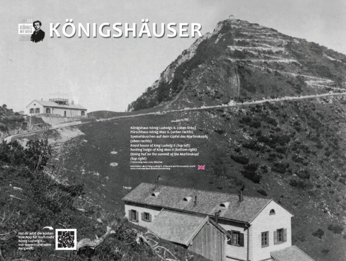 Information board, &copy; Tourist Information Kochel a. See, Richter&amp;Richter