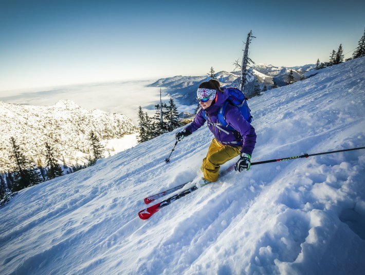 Winter Abfahrt Herzogstand, &copy; Tourist Information Kochel a. See