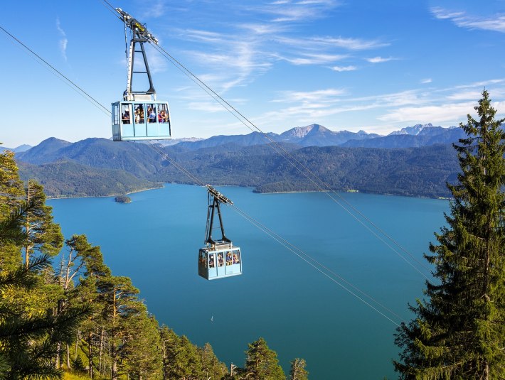 Herzogstandbahn, &copy; Tourist Inforamtion Kochel a. See, Fotograf: R. Eisele