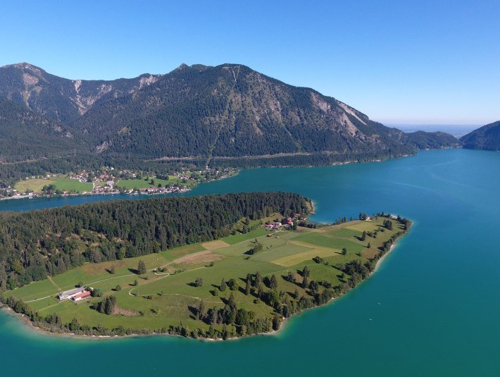 Rundweg um die Halbinsel Zwergern, © Tölzer Land Tourismus