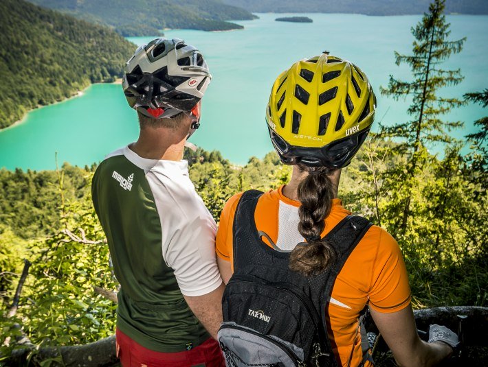 Mountainbike_Sport_Herzogstand_Walchensee_13-TKujat (3), &copy; Tourist Information Kochel a. See, Th. Kujat