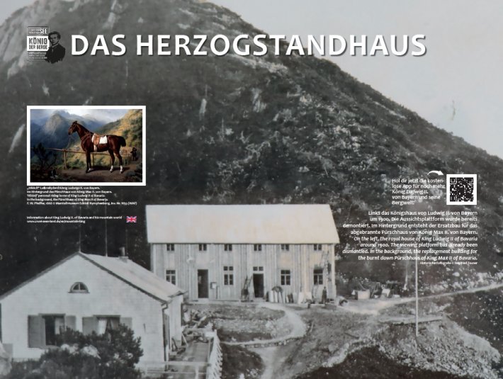 Information board, &copy; Tourist Information Kochel a. See, Richter&amp;Richter