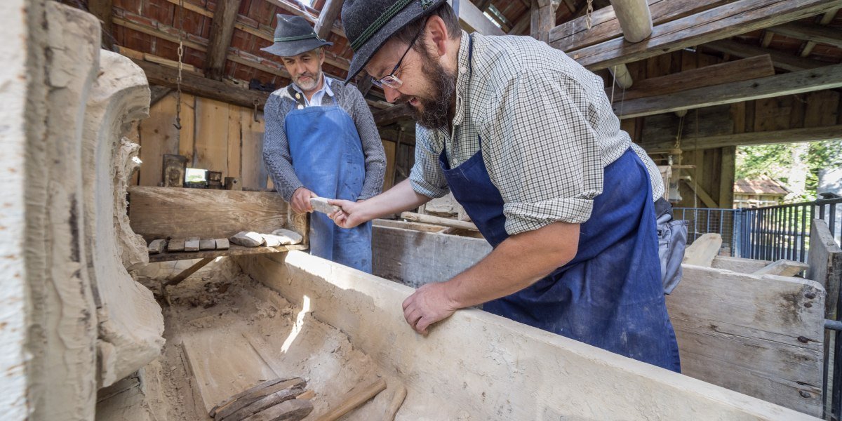 Glentleiten Handwerksvorf&uuml;hrung