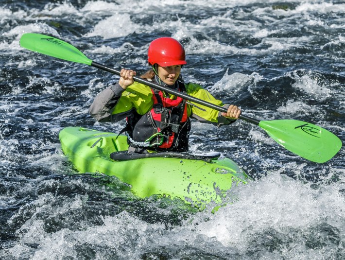 Kayak auf der Loisach, &copy; Tourist Information Kochel a. See