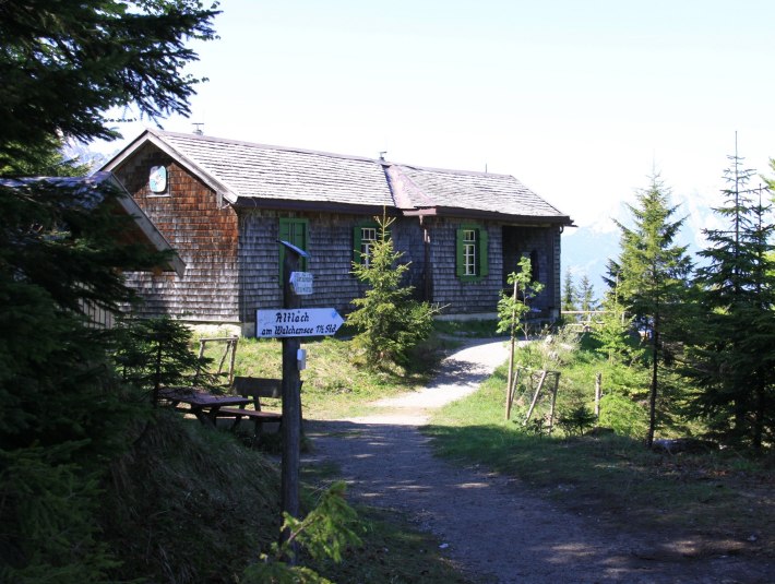 Altlacher Hochkopfhütte, © Gemeinde Jachenau