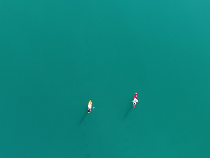 Walchensee SUP´s, © Tourist Information Kochel a. See