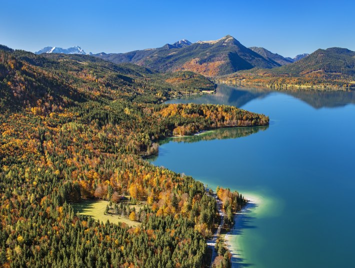 Walchensee Herbst, © Tourist Inforamtion Kochel a. See, Foto: Bodenbender