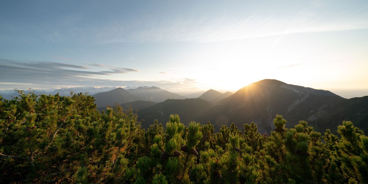 Blick vom Herzogstand zum Heimgarten, © Tölzer Land Tourismus