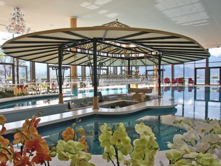 Poolbar Kristall Therme Kochel am See, © Tourist Information Kochel a. See