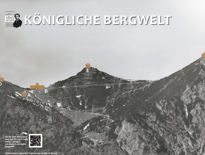 Information board, &copy; Tourist Information Kochel a. See, Richter&amp;Richter