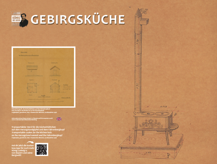 Information board, &copy; Tourist Information Kochel a. See, Richter&amp;Richter