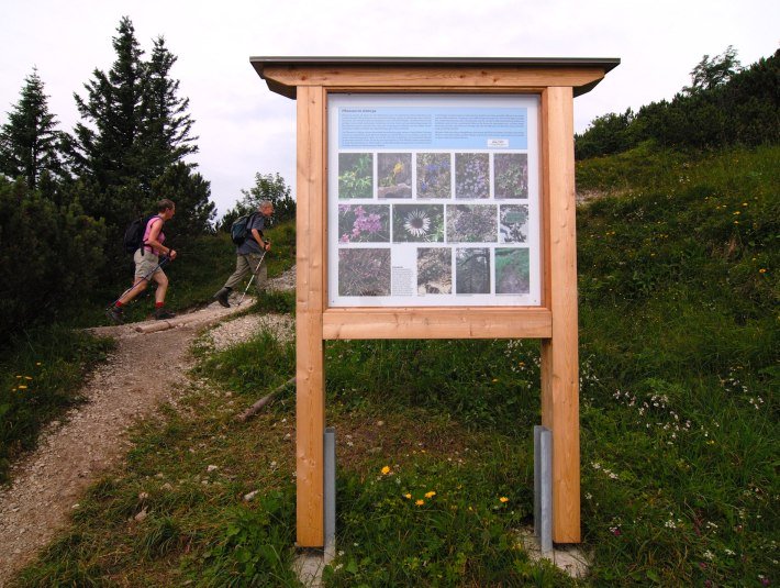 Tafel Naturlehrpfad, &copy; Herzogstandbahn GmbH