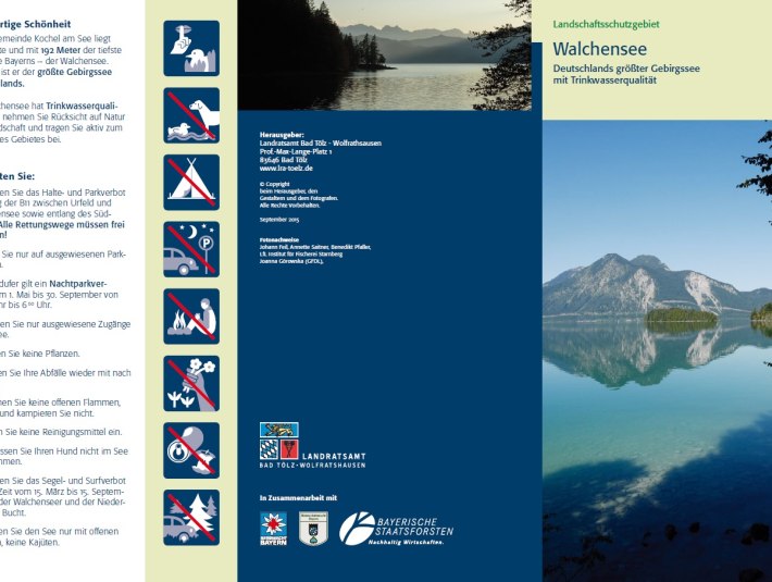 Landschaftsschutzgebiet Flyer, © LRA Bad Tölz - Wolfratshausen