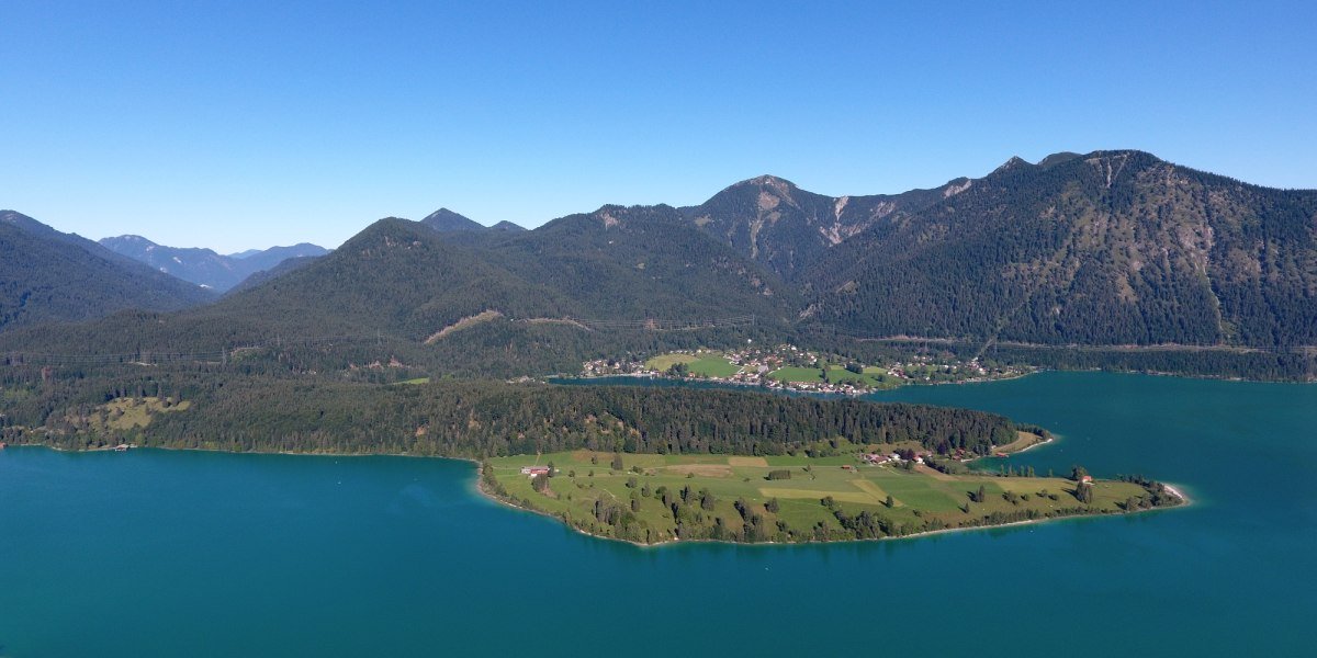 Rundweg um die Halbinsel Zwergern, © Tölzer Land Tourismus
